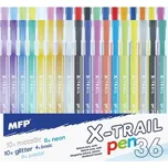 Gelová pera X-trail - 36 ks - 6001341