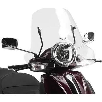 Auto-moto Kappa 106AK přední plexi, čiré 32 x 61,5 cm (VxŠ) PIAGGIO Beverly 500 (03-07), PIAGGIO Bev