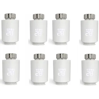 Hlavice pro radiátor ZIGBEE CHYTRÁ TERMOSTATICKÁ HLAVICE TUYA 8X