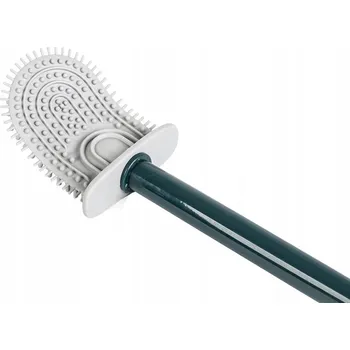 WC štětka Silikonový WC kartáč závěsný do koupelny