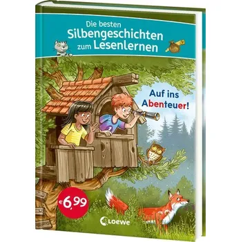 První čtění Die besten Silbengeschichten zum Lesenlernen - Auf ins Abenteuer!