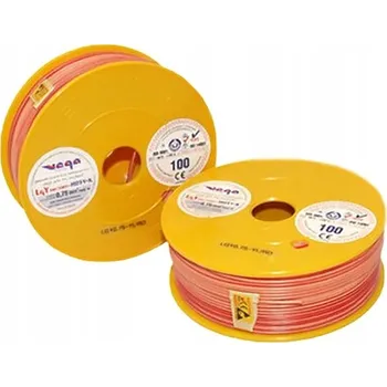elektrický kabel Kabel LGY/H05V-K 0,75 mm2 100 m Růžovo-červený
