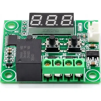 DIGITÁLNÍ TERMOSTAT W1209 -50C+110C 12V SE SNÍMAČEM
