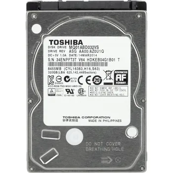 Interní pevný disk Pevný disk Toshiba VIDEO STREAM MQ01ABD032VS 320GB SATA II 2,5"