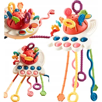 Hračka pro nejmenší T-Senzorická Hračka Kousátko Montessori pro miminka