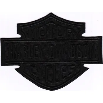 Nášivka Nášivka HARLEY-DAVIDSON 11 x 15 cm černá