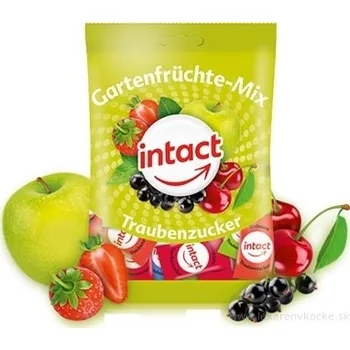 Bonbon Sanotact GmbH INTACT GARTEN MIX hroznový cukr příchuť ovoce 75 g