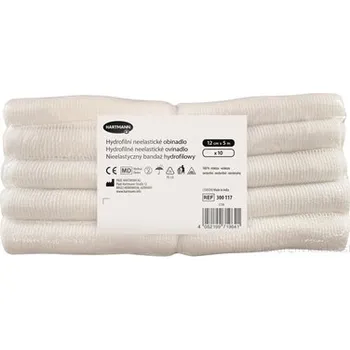 Paul Hartmann AG Obinadlo hydrofilní neelastické, nesterilní – 12 cm x 5 m, balení 10 kusů