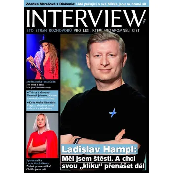 Časopis Interview ČR - předplatné časopisu - Roční