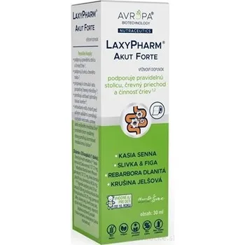 Přírodní produkt NaturePharm s.r.o. AVROPA LaxyPharm Akut Forte 30 ml
