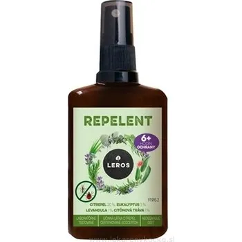 Přípravek proti hmyzu LEROS, s r.o. LEROS Repelent bylinný, rozprašovač 100 ml