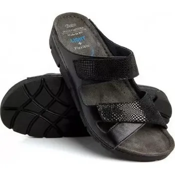 Dámské pantofle Batz EMILIA Black č.38 Dámské pantofle otevřené, elegantní a pohodlné