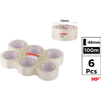 Lepící páska 48 mm 100 m transparentní