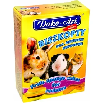 Krmivo pro hlodavce Pamlsek Dako-Art ovocné piškoty krmivo 0,050 kg