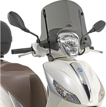 Auto-moto Kappa 5612SK přední plexi, zatmavené 22,5 x 44 cm (VxŠ) PIAGGIO Medley 125 150 (16-19)