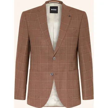 Pánské sako Boss Pánské Sako Janson Regular Fit, 212 medium brown, 58
