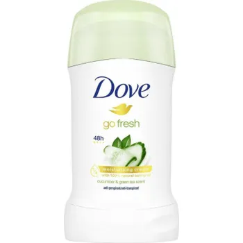 Dámský tuhý antiperspirant go fresh cucumber & green tea, 40 ml