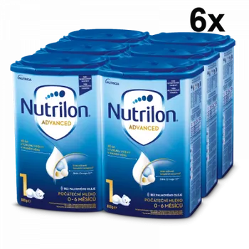 Kojenecká výživa Nutricia Nutrilon 1 ADVANCED 6 x 800 g