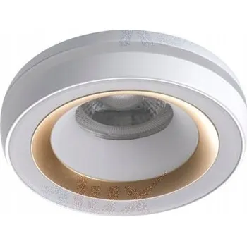 Bodové svítidlo Kanlux rámeček pro bodové svítidlo bílá zlatá