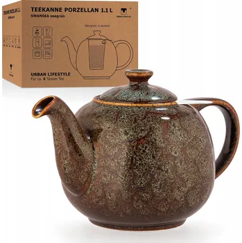 Konvice na čaj Konvice na čaj Urban Lifestyle porcelánová 1,1 l