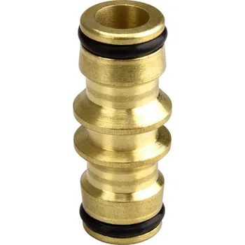 Autodoplněk Spojka oboustranná, MOSAZ EXTOL PREMIUM