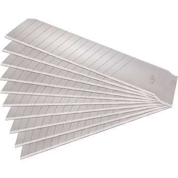 Pracovní nůž Břity ulamovací do nože, 18mm, 10ks, SK4, 14 seg EXTOL PREMIUM