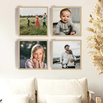 Plakát Plakát v rámu - 4x čtverec 20x20 - fotografie