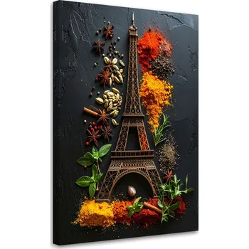 Obraz Obraz do kuchyně restaurace baru jídelny, Koření Bylinky Věž 30x45