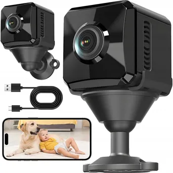 IP kamera MINI KAMERA WIFI SZPIEGOWSKA UKRYTA Vzdálený náhled, detekce pohybu