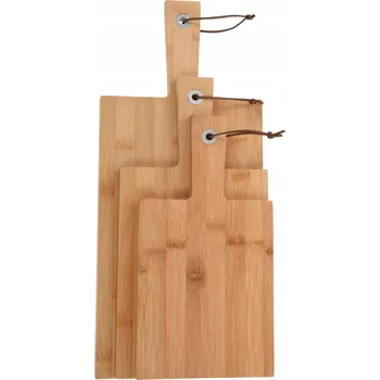 Kuchyňské prkénko Krájecí prkénko Excellent Houseware bambusové 3 ks