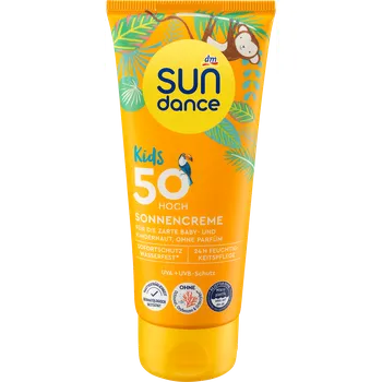 Přípravek na opalování SUNDANCE krém na opalování pro děti OF50