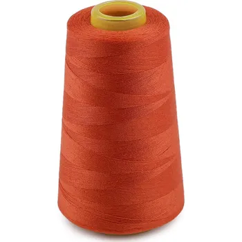 Nit Polyesterové nitě pro overlocky i klasické šití návin 3000 yards PES 40S/2, velké, 15 (150) oranžová okrová