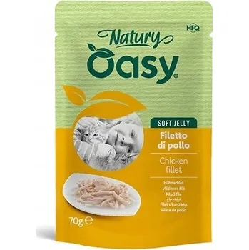 Krmivo pro kočku - Oasy Natury Kuře - mokré krmivo pro kočky - kapsička 70g