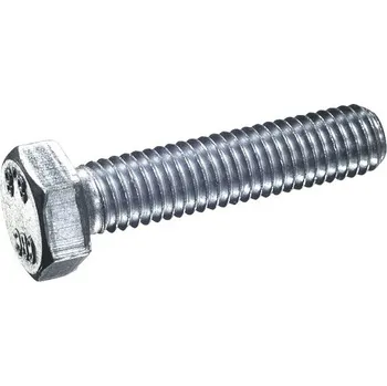 Šroub Šrouby se šestihrannou hlavou DIN 933 M8x30 mm, hliník, 1 ks