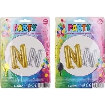 Balónek W-Balónek nafuk. písmeno N