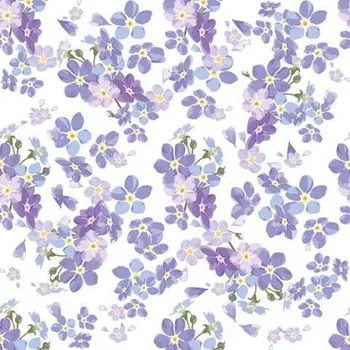 Papírový ubrousek Ubrousky DAISY C (20ks) Delicate Forget me nots