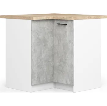 Kuchyňská skříňka Akord Ozara S90 90 (bílá + beton)