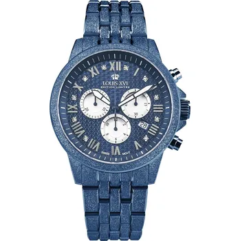 Hodinky Louis XVI LXVI3680 Aramis Frosted 2.0 Diamond 43mm 5ATM