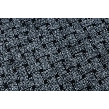Rohožka Podgumovaná rohožka VECTRA j.šedá KRATKA SVETR 100x300 cm