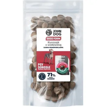 Krmivo pro psa John Dog VZOREK Kuřecí s Hovězím 120g střední / velká plemena