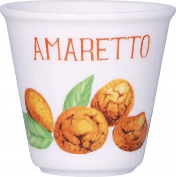 Sklenice Skleničky na likér, skleničky na tinkturu La Porcellana Bianca Liquorelli bílá 75 Ml 6 ks