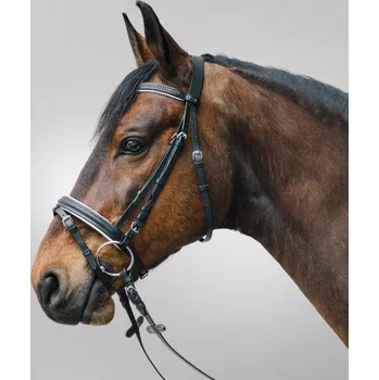 Věšák na sedlo a uzdečku STAR Uzdečka Diamond STAR, bílá MINI SHETTY