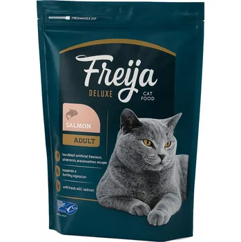 Krmivo pro kočku KRMIVO PRO KOČKY SUCHÁ S LOSOSEM PRO DOSPĚLÉ KOČKY FREIJA DE LUXE 800g