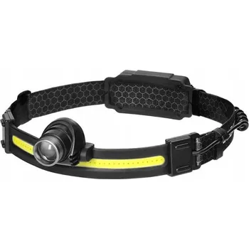 Čelovka Čelovka LT-9 LED COB + CREE s akumulátorem 1200 mAh Orno