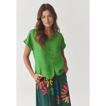 Dámská košile Tatuum DÁMSKÁ PLÁTĚNÁ KOŠILE S KOKOSOVÝMI KNOFLÍKY - SAMANTO