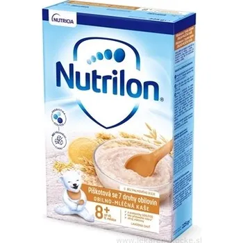 Dětská výživa Nutrilon Obilno-mléčná kaše piškotová 7druhů obilovin 225g 8M+