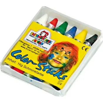 Výtvarná barva Eulenspiegel Tužky na obličej - 6 barev