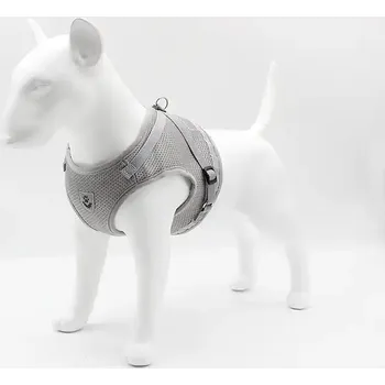 Vodítko pro psa BEZTLAKOVÉ VYCHÁZKOVÉ POPRUHY S NASTAVITELNOU ODRAZKOU PRO KOČKY + VODÍTKO, VELIKOST XS