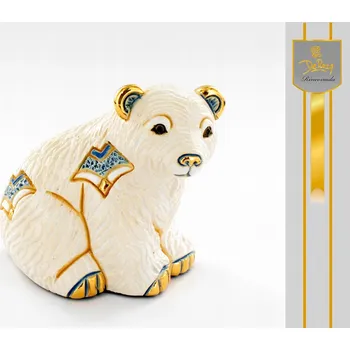 Figurka FIGURKA LEDNÍ MEDVĚD SBĚRATELSKÁ FIGURKA ZVÍŘATA SVĚTA DOMOV