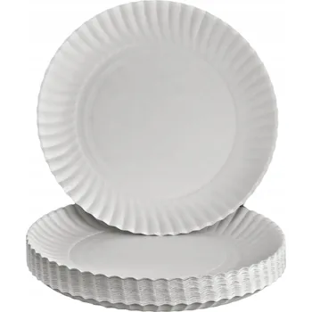 Talíř Papírové talíře Clarina 23 cm, 50 kusů